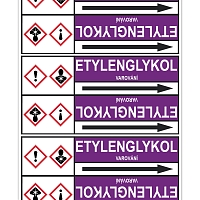 Značení potrubí, etylenglykol